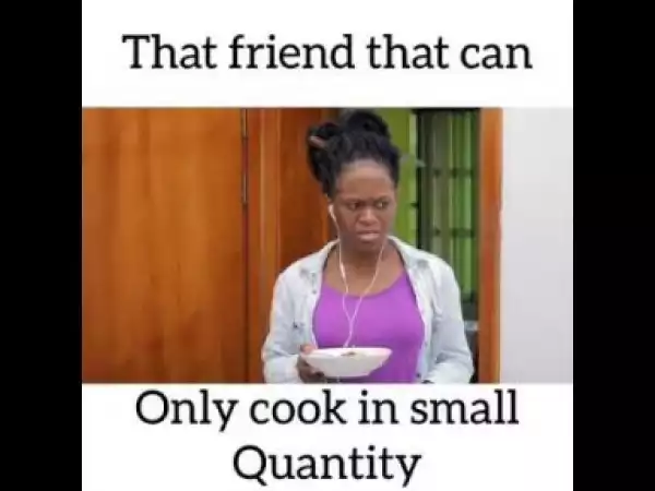 Video: Maraji – That Friend That Can Only Cook in Small Quantities.